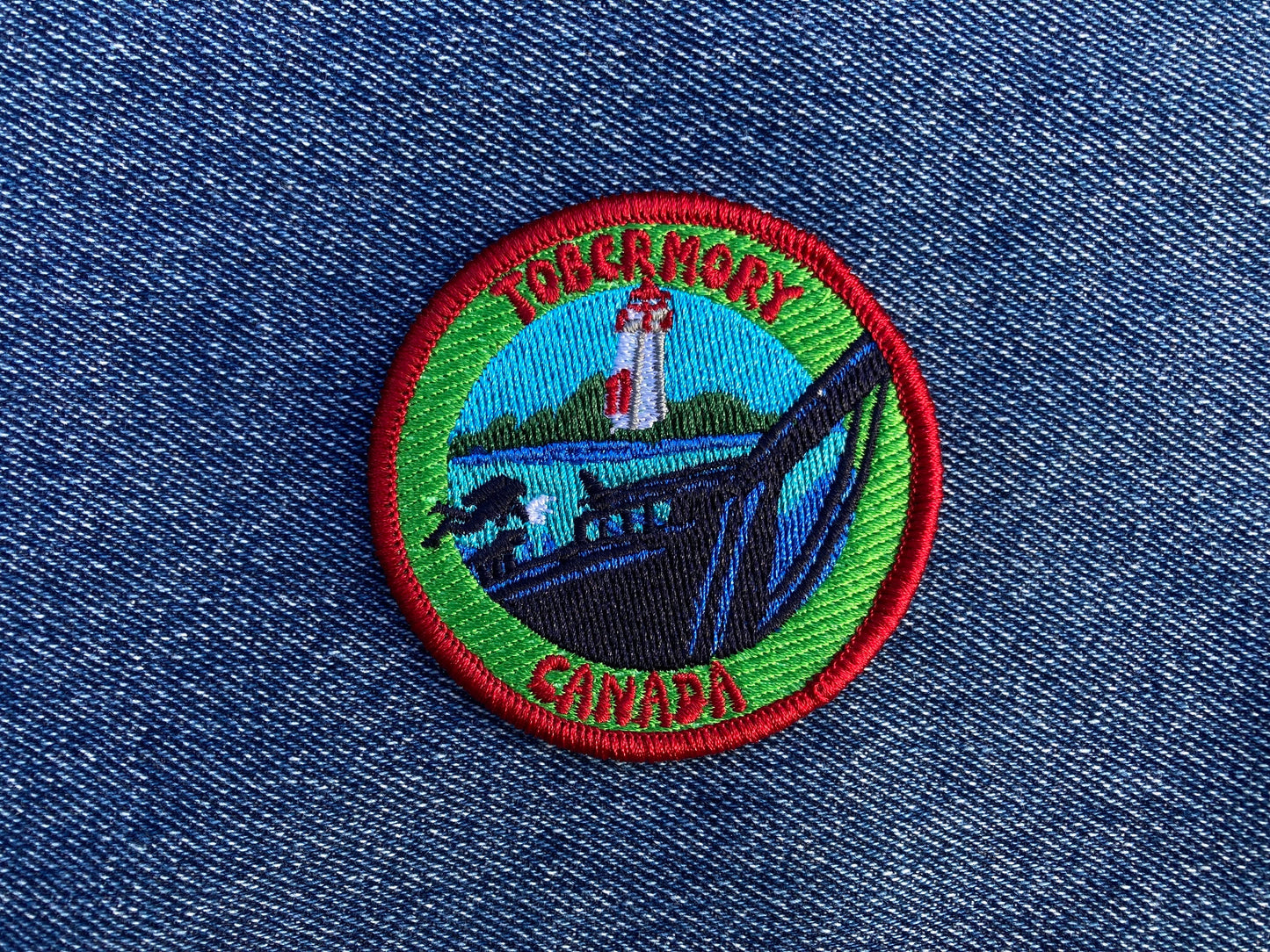 Tobermory Canada Scuba Diving Patch - Wreck Diving Patch Tobermory Ontario, Scuba Diving Great Lakes