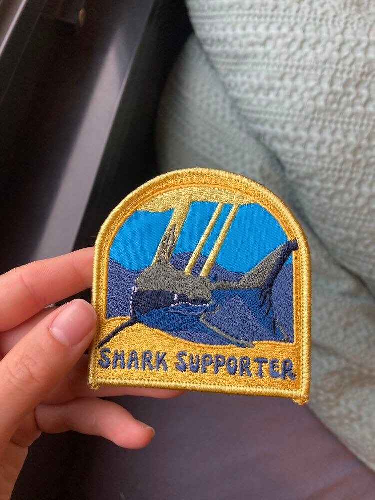 Imperfect Shark Supporter Patch - Limited Stock!