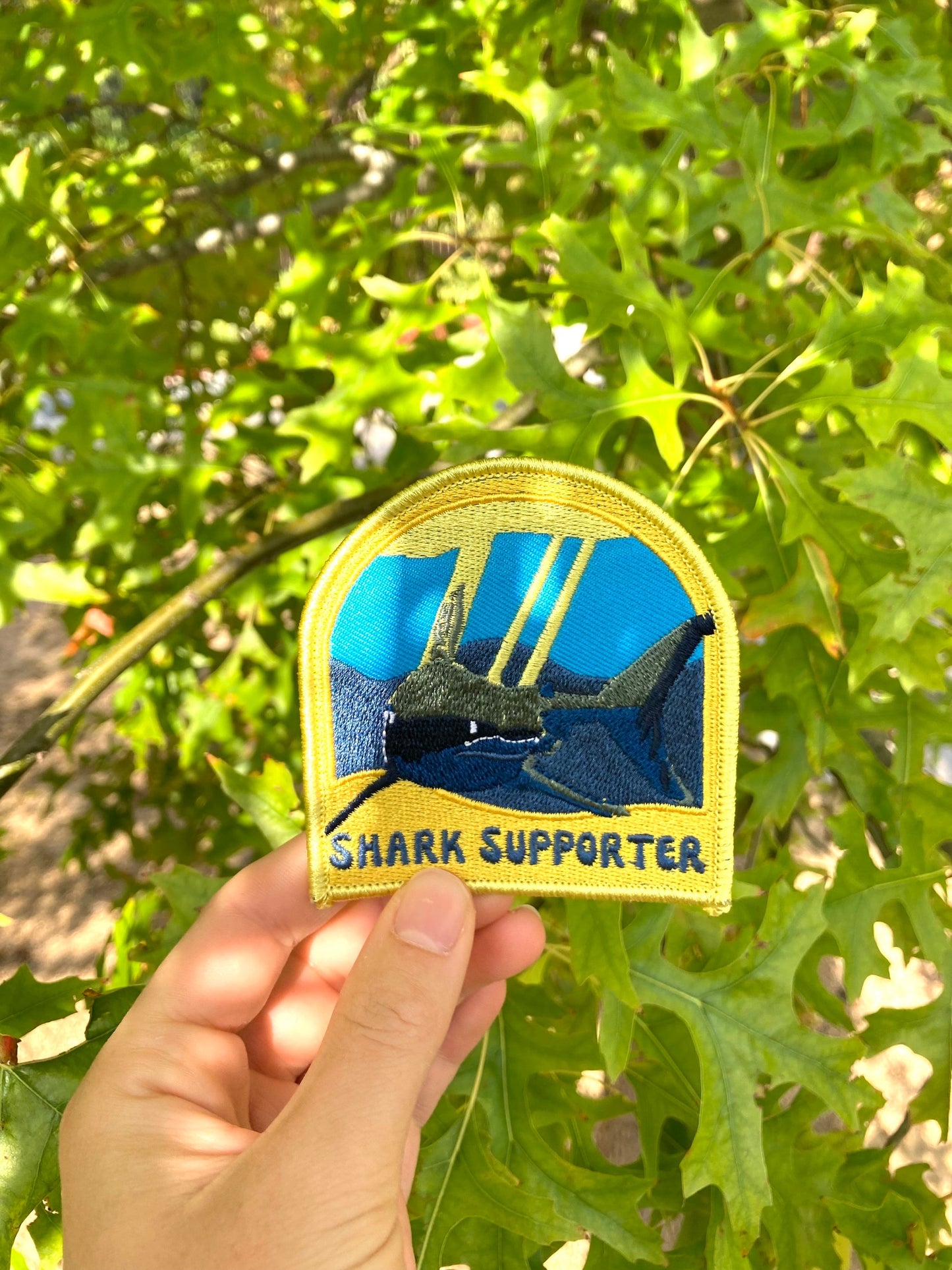 Imperfect Shark Supporter Patch - Limited Stock!