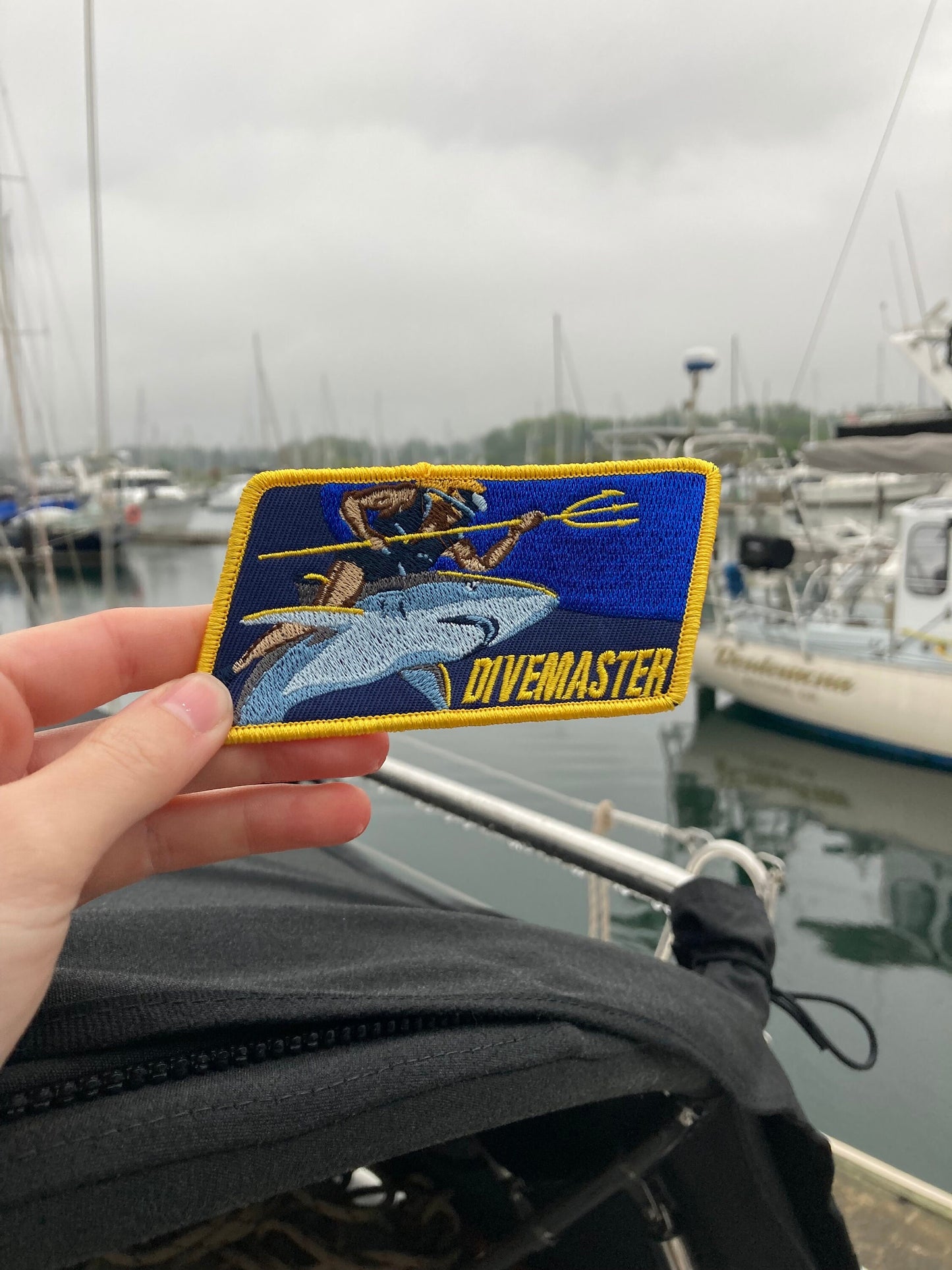 Divemaster Patch - Scuba diving patch for Divemaster Certification