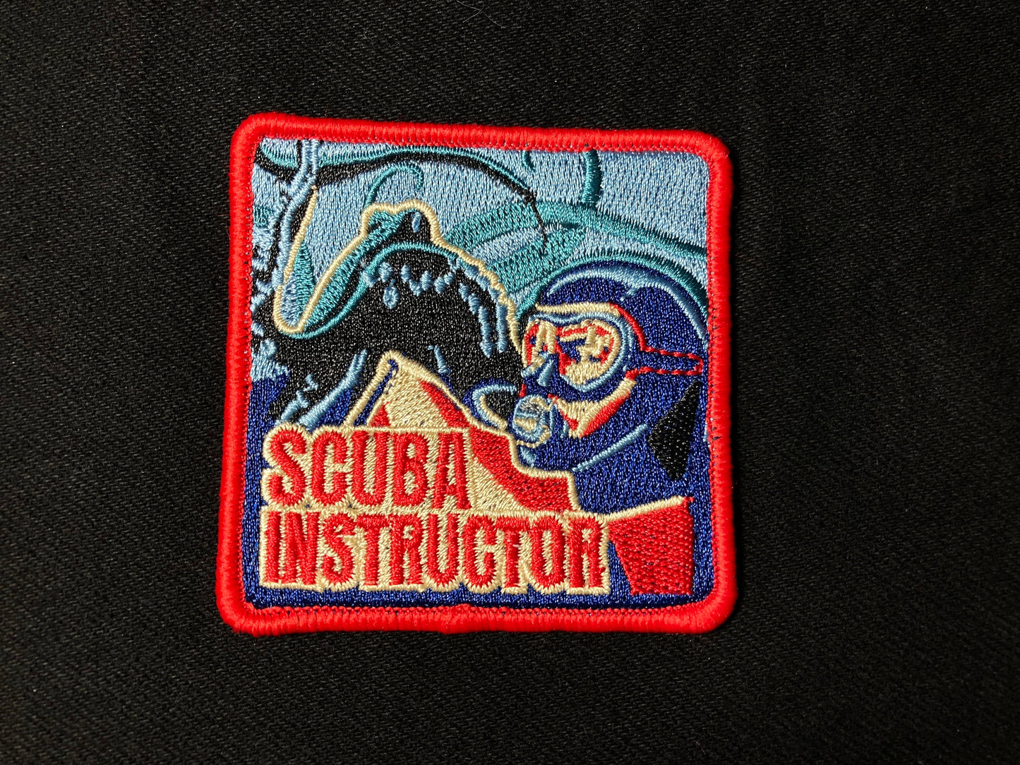 Instructor Patch - Scuba diving patch for Dive Instructors