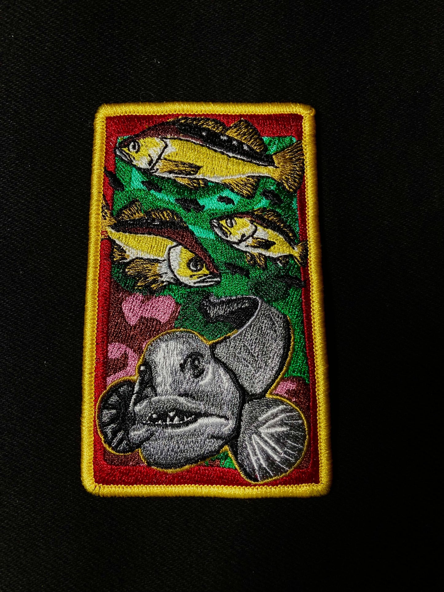 Pacific Northwest Patch - Scuba Diving Patch Featuring Rockfish and Wolf Eel. Kelvin Grove Inspired PNW Diving Patch